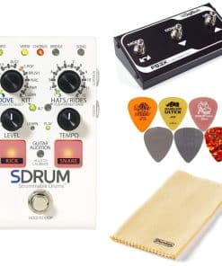Pedal de batería strummable Digitech SDRUM con paquete de