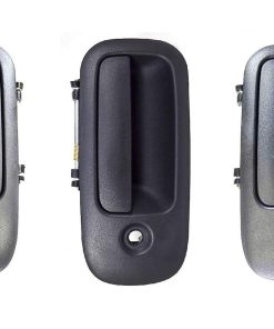 Manija de puerta exterior exterior PT -Negro