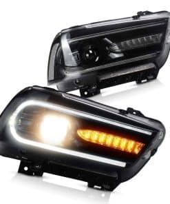 Faros del proyector LED VLAND para Dodge Charger 2011-2014