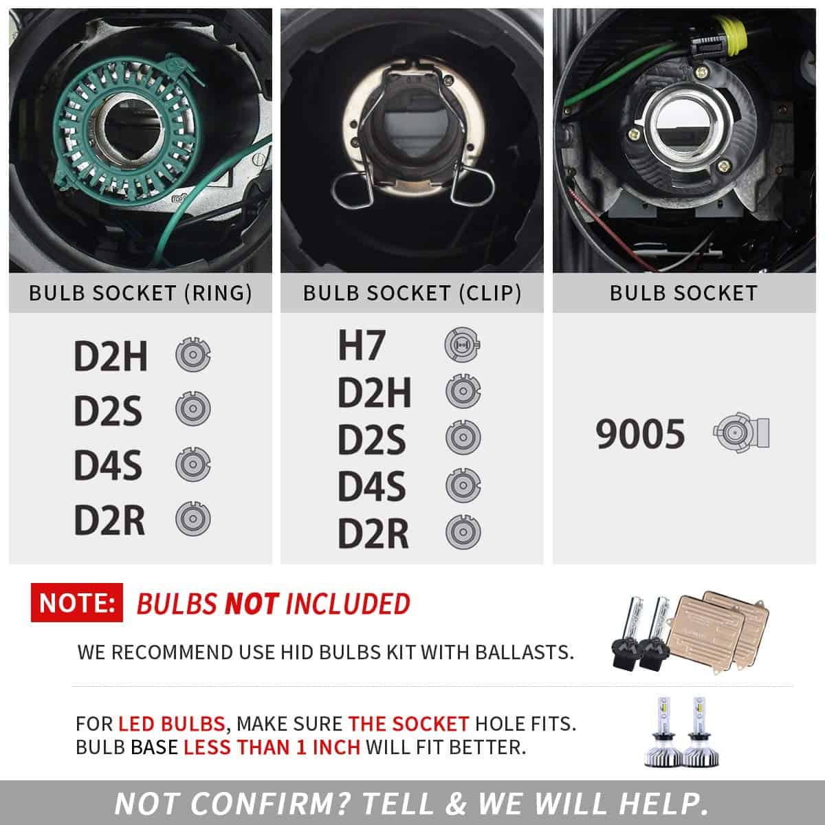 Faros del proyector LED VLAND para Dodge Charger 2011-2014 - Imagen 7