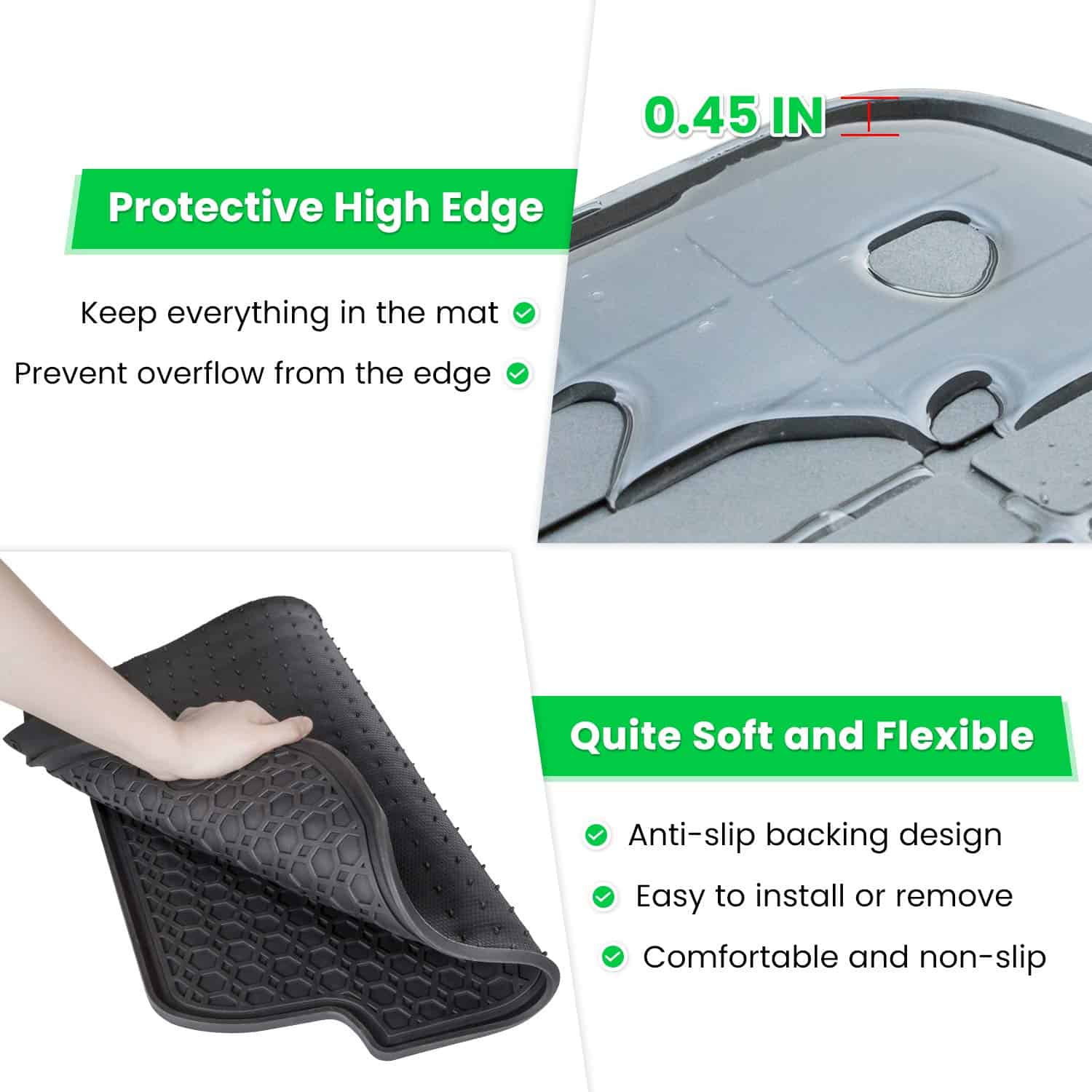 Tapetes para Piso BMW Series 3/4 F30 F31 F32 F33 F36 320i - Imagen 7