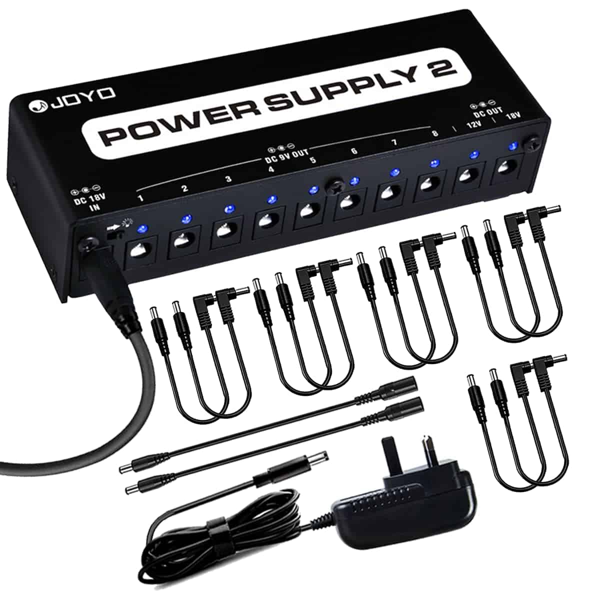 Fuente de Alimentación para Pedal de Guitarra JOYO con