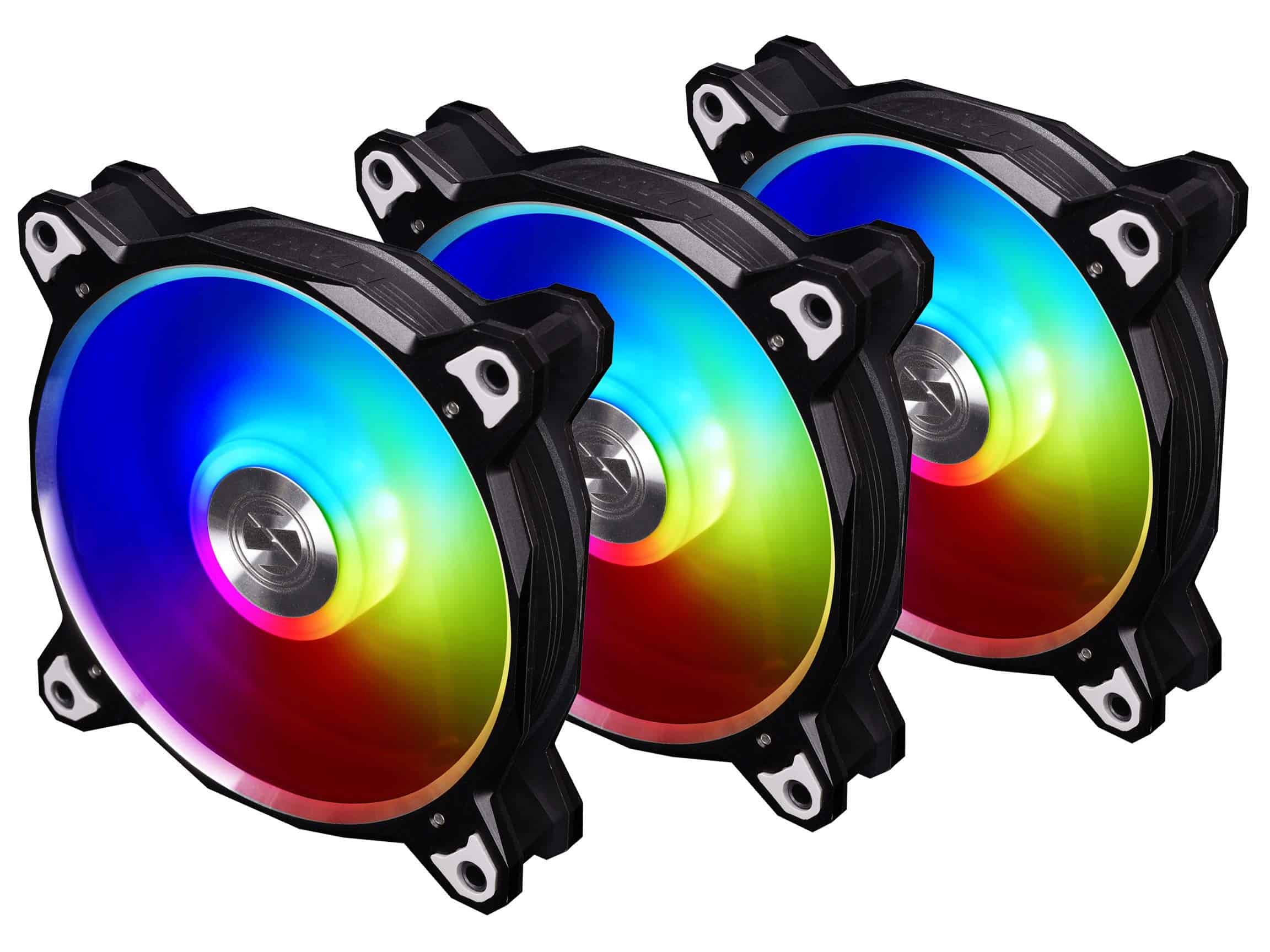 Lian Li Bora Digital Negro 3 Pack (ARGB 120mm LED PWM)