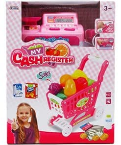 Arcady 31 pcs Caja registradora con carro de 9.5 pulgadas