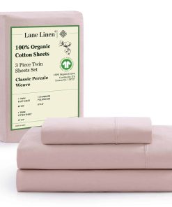 Juego de Sábanas 100% Algodón Orgánico LANE LINEN, Juego de