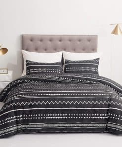 Juego de Funda de Edredón GEFEII 100% Algodón King Suave