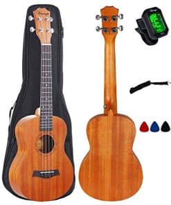 Ukulele Barítono de Vizcaya de 30 pulgadas con accesorios