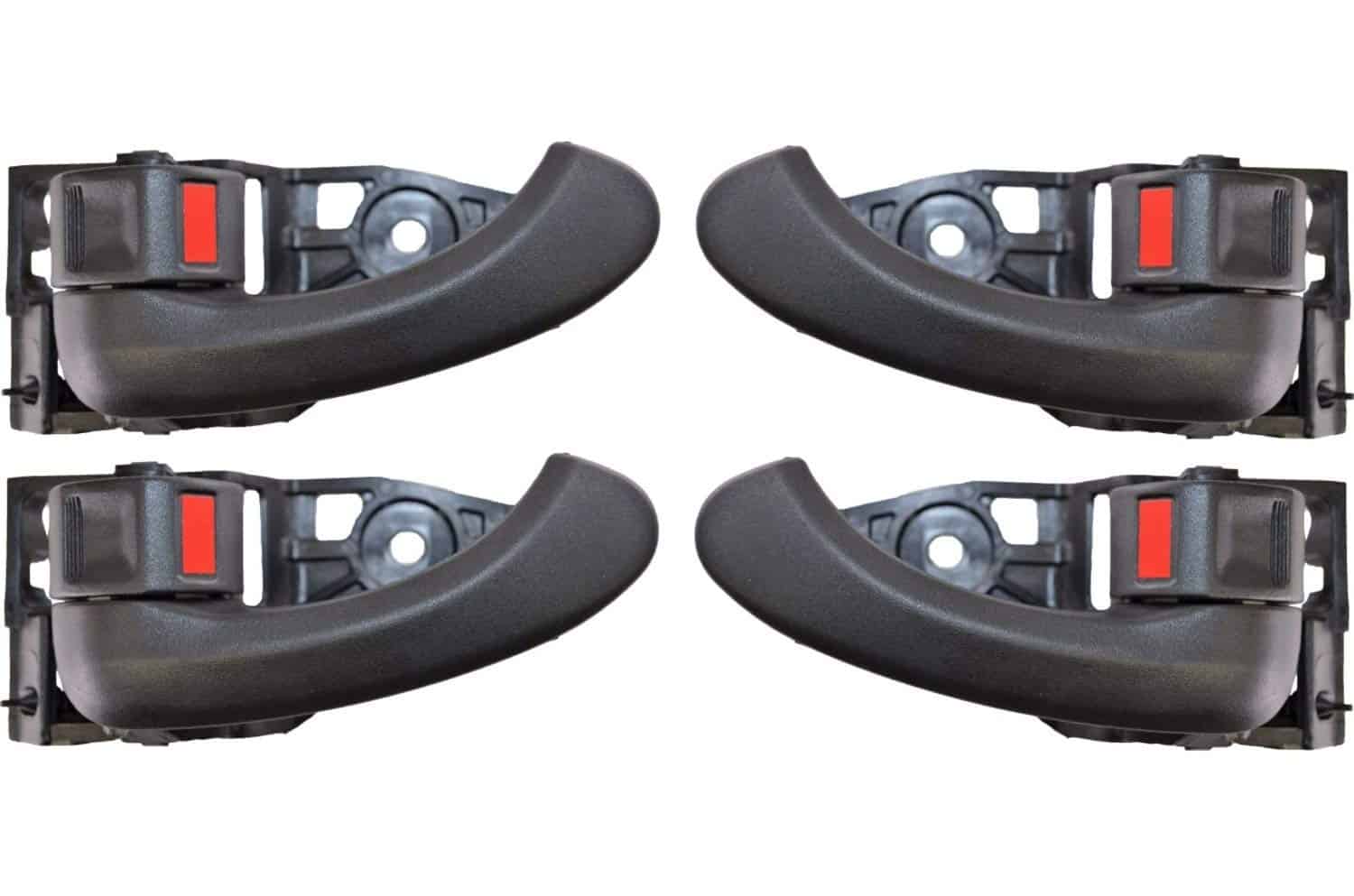 Manija de puerta interior interior PT -Negra