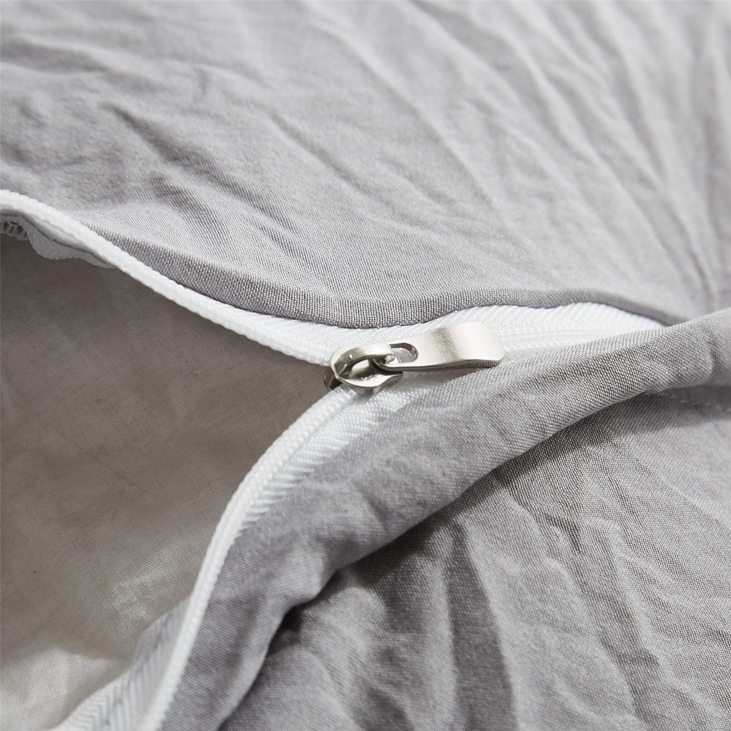 Juego de Funda de Edredón con Borlas Pom Fringe de 2 Piezas - Imagen 6