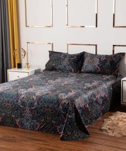 Juego de Ropa de Cama Vintage Paisley Softta 4 Piezas