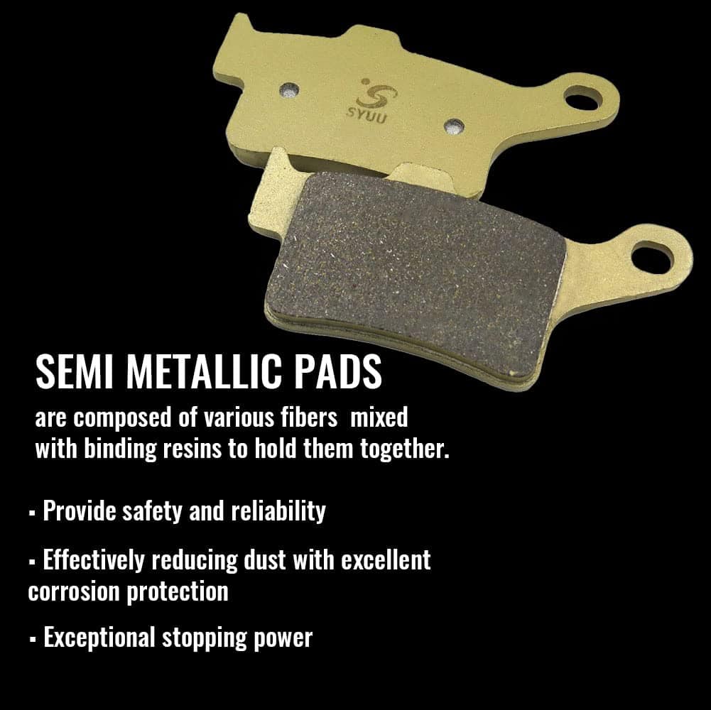 S SYUU Juego de Pastillas de Freno Delanteras y -0F FA631R - Imagen 6