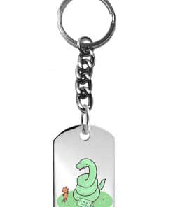 Randy Otter Free Hugs - Llavero de Serpiente Enrollada con