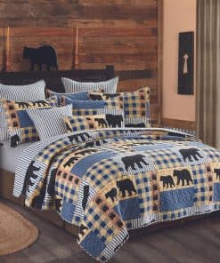 Juego de Edredón de 3 Piezas tamaño Queen Virah Bella - Oso