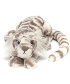 Juguete de Peluche Jellycat Sacha Snow Tiger, Pequeño 8