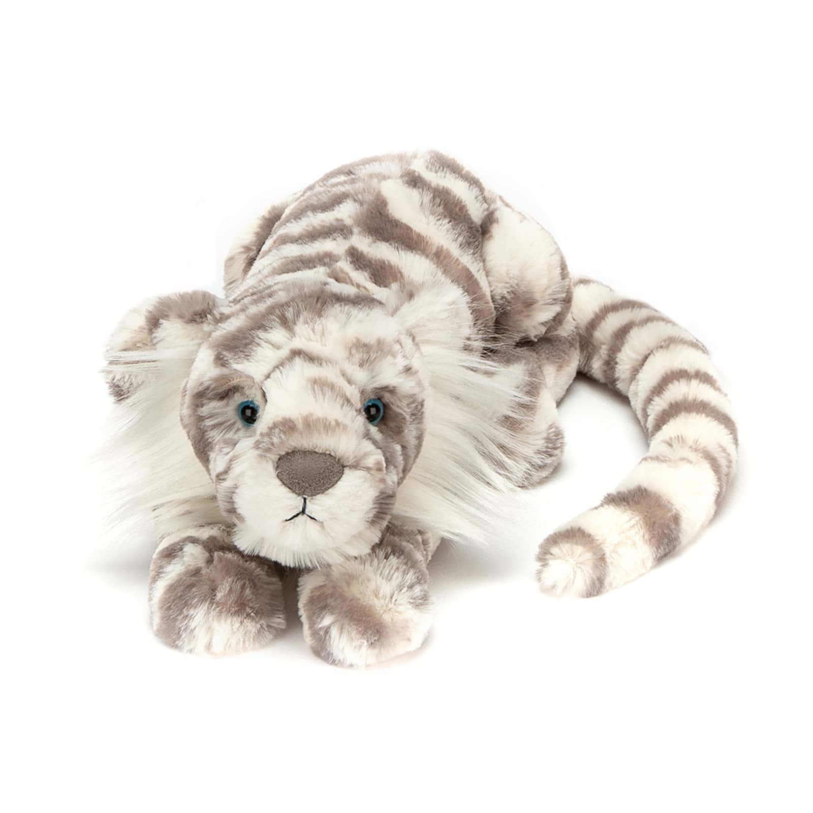 Juguete de Peluche Jellycat Sacha Snow Tiger, Pequeño 8