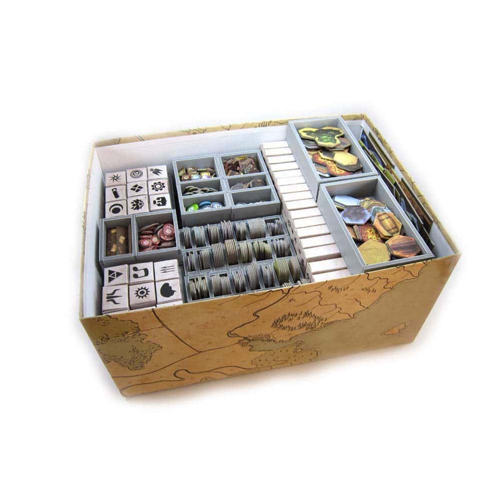 Inserto Organizador para Gloomhaven de Folded Space