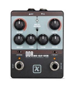Pedal Keeley DDR Drive Delay and Reverb, Negro (KDDR)