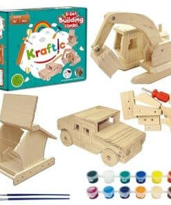 Kit de Construcción de Carpintería Kraftic -Clear