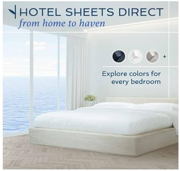 Juego de sábanas de 4 piezas Hotel Sheets -Gris Claro - Imagen 8