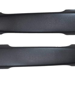 Manija de puerta exterior negra texturizada - Delantera