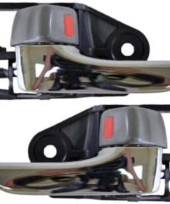 Manija interior de puerta interior PT -Gris, cromado