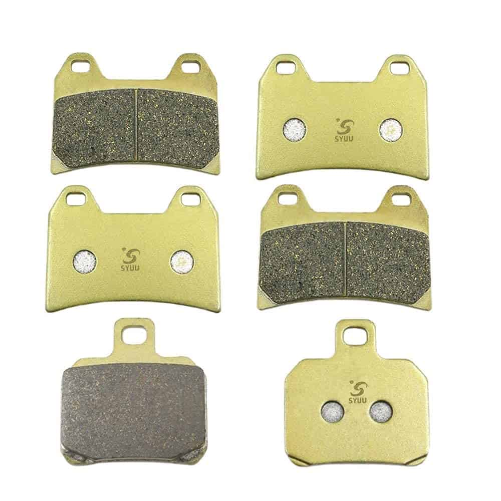 Pastillas de Freno Delanteras Traseras S SYUU Compatible