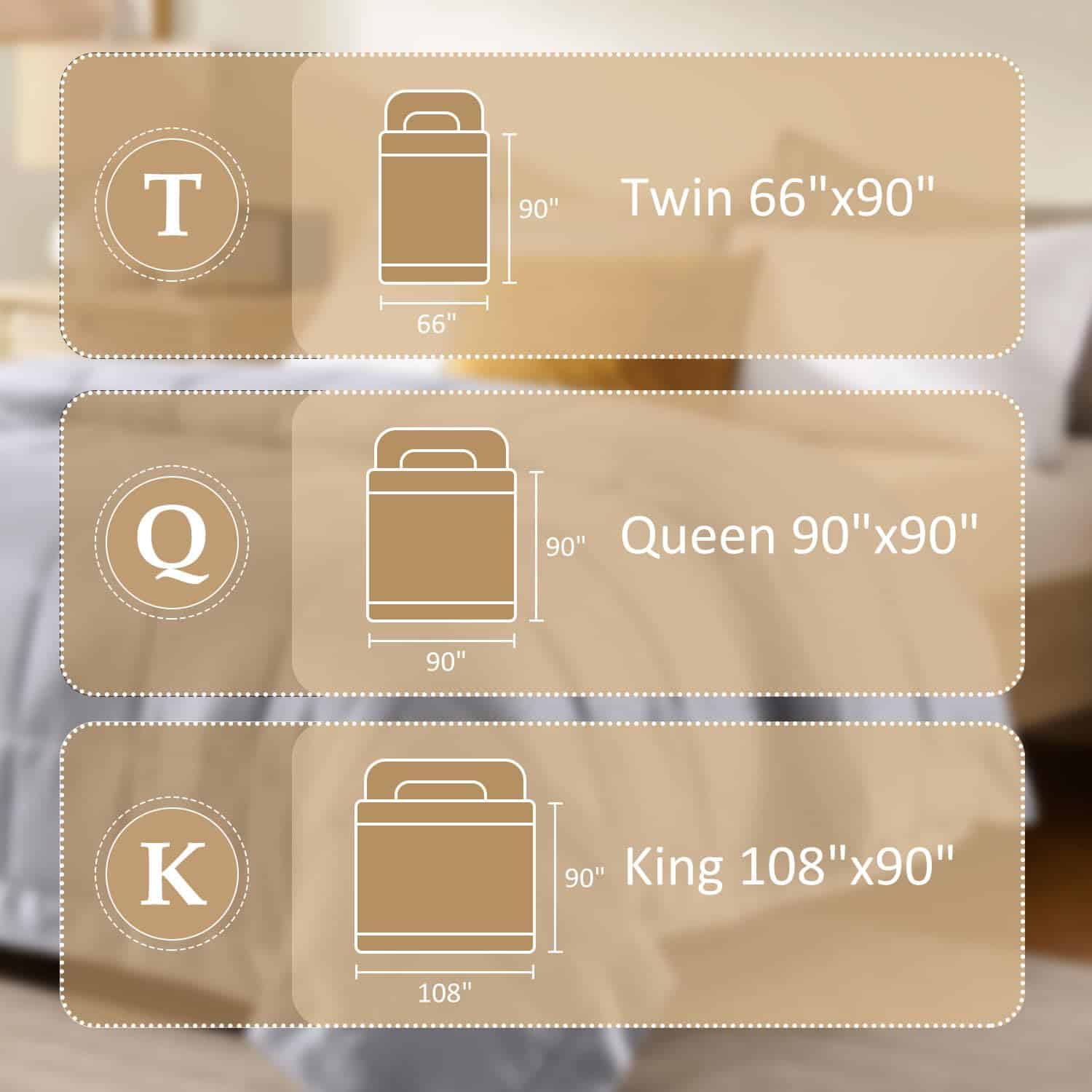 Manta King Size downluxe con Ribete de Satén, Manta de Lujo - Imagen 7