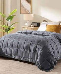 Manta Tamaño King downluxe con Ribete de Satén, Manta