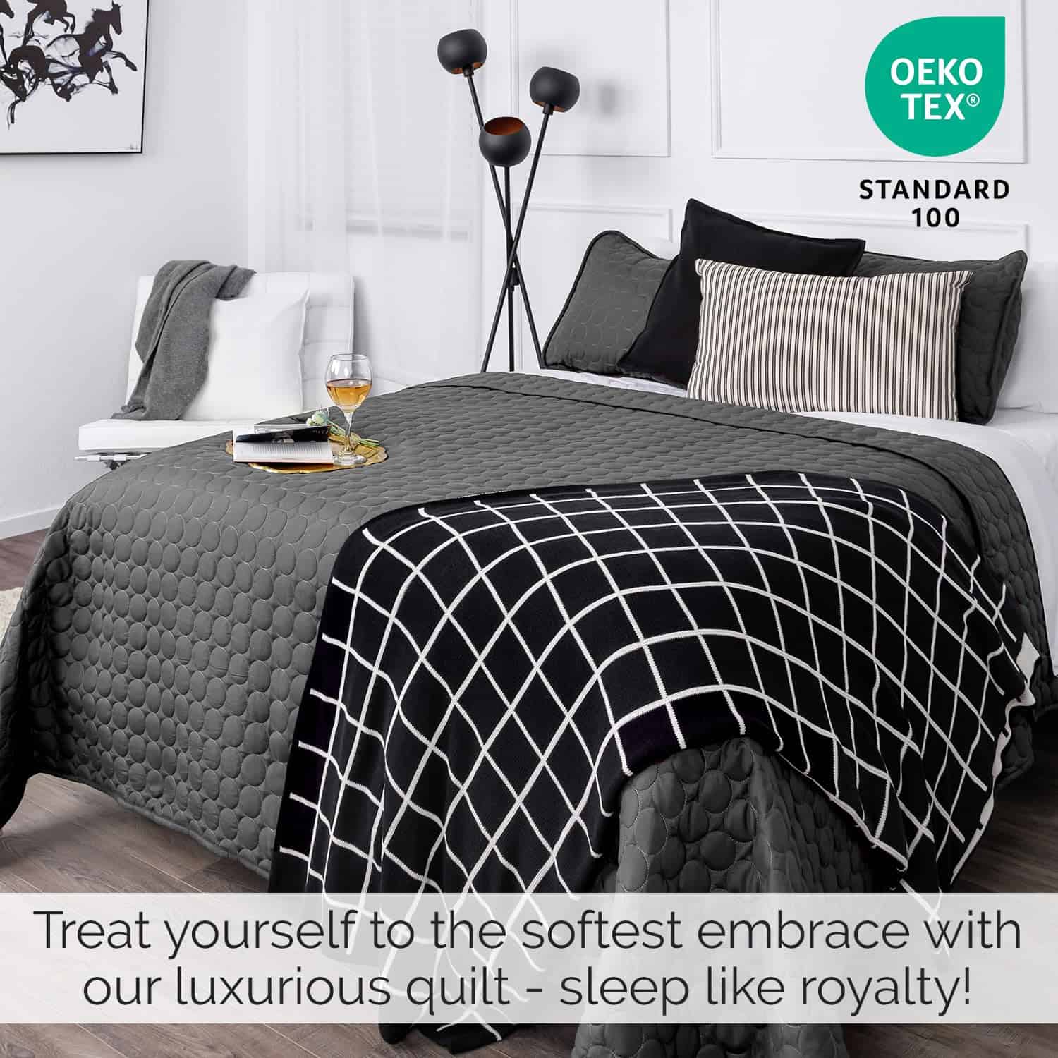 Juego de Colcha Extragrande Southshore Fine Living, Inc., - Imagen 3