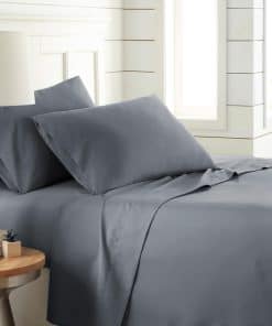 Juego de sábanas de lujo de 4 piezas para cama King Size,