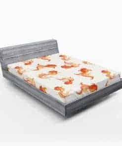 Sábana Ajustable Lunarable Fish, Patrón de Pez Cola de