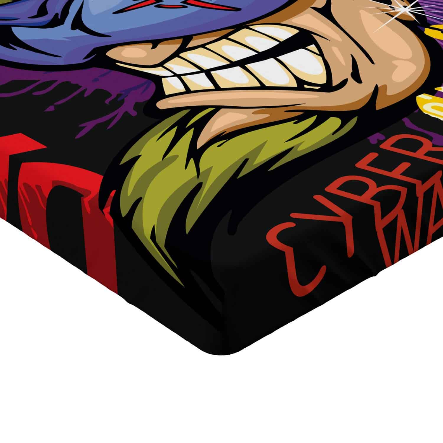 Sábana Ajustable Lunarable Gamer, Palabras Locas Futuristas - Imagen 4