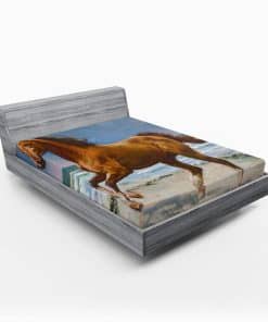 Sábana Ajustable Lunarable Animal, Pintura Temática de