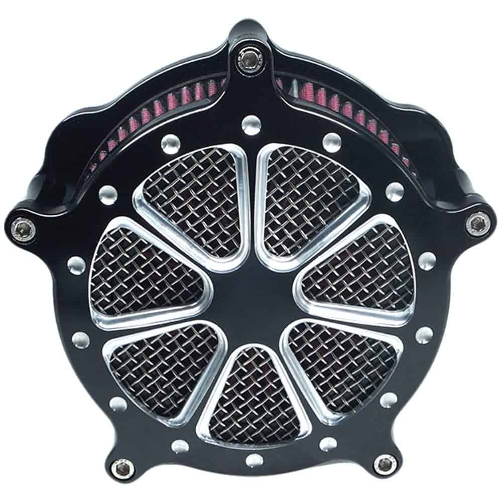 Filtro de Aire de Admisión CNC Cut Air Cleaner Venturi para