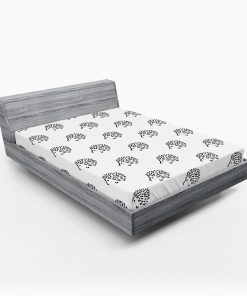 Sábana Ajustable Lunarable, Erizos con Caras Sonrojadas