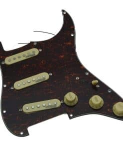 Pickguard Rojo Tortuga Cargado para Guitarra Eléctrica
