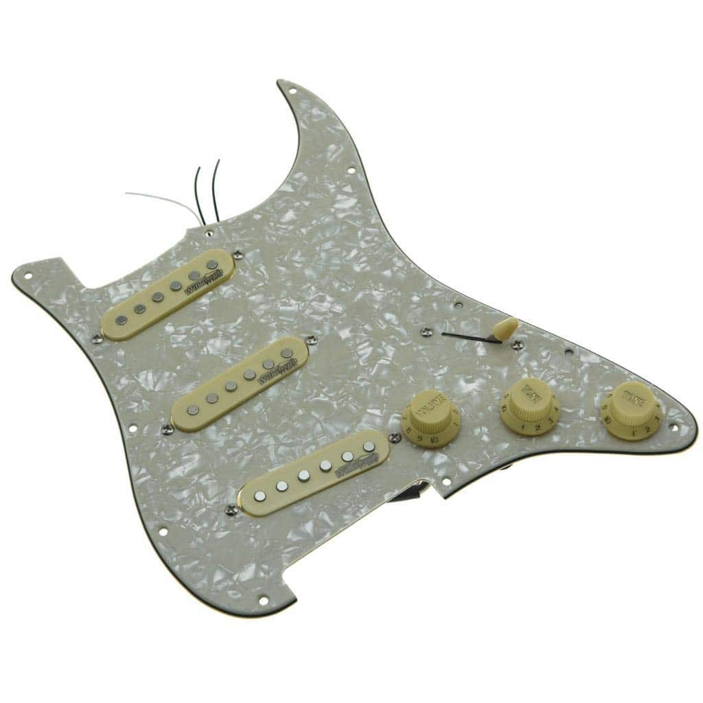 Pickguard cargado KAISH Aged Pearl para guitarra eléctrica