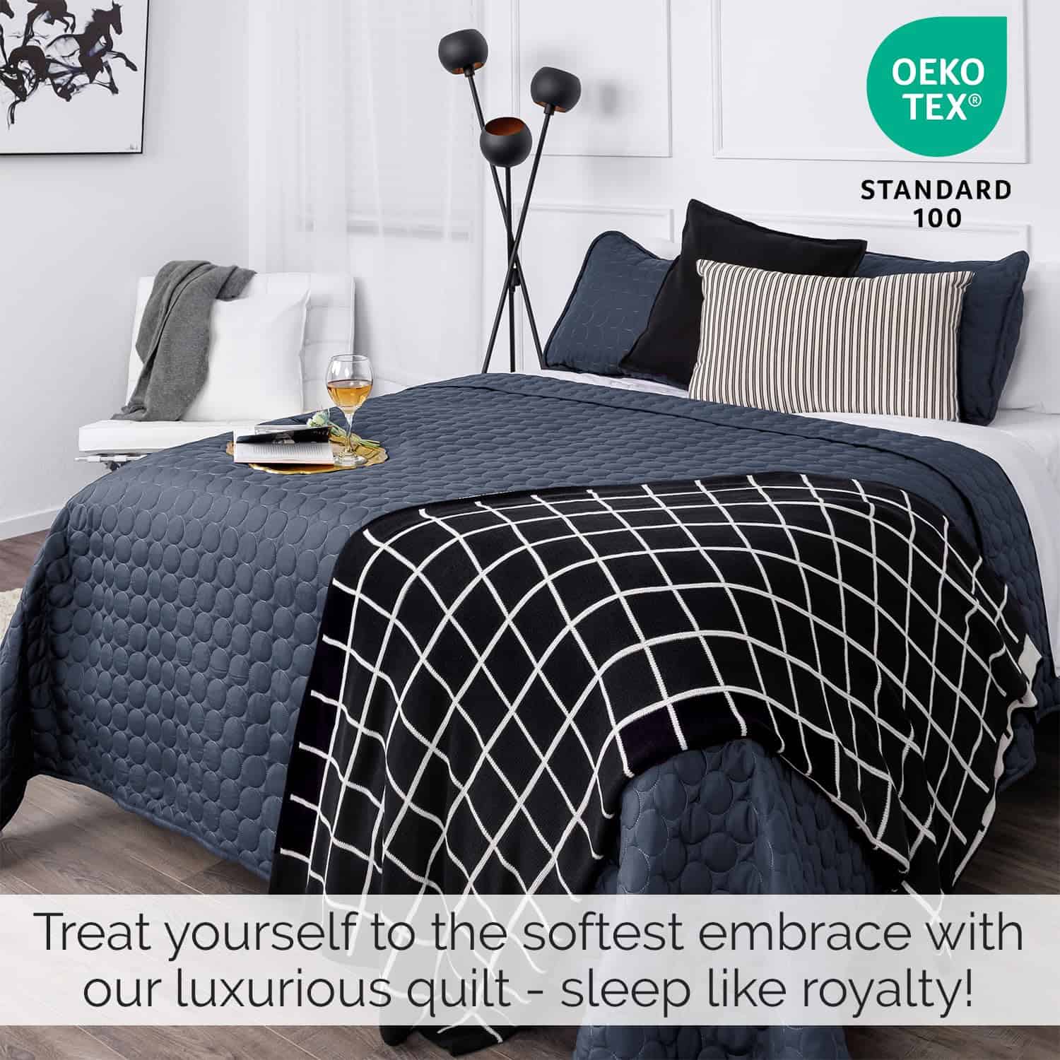 Juego de Edredón de Cama Extragrande Southshore Fine - Imagen 3