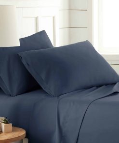 Juego de sábanas extra profundas de 4 piezas para cama King