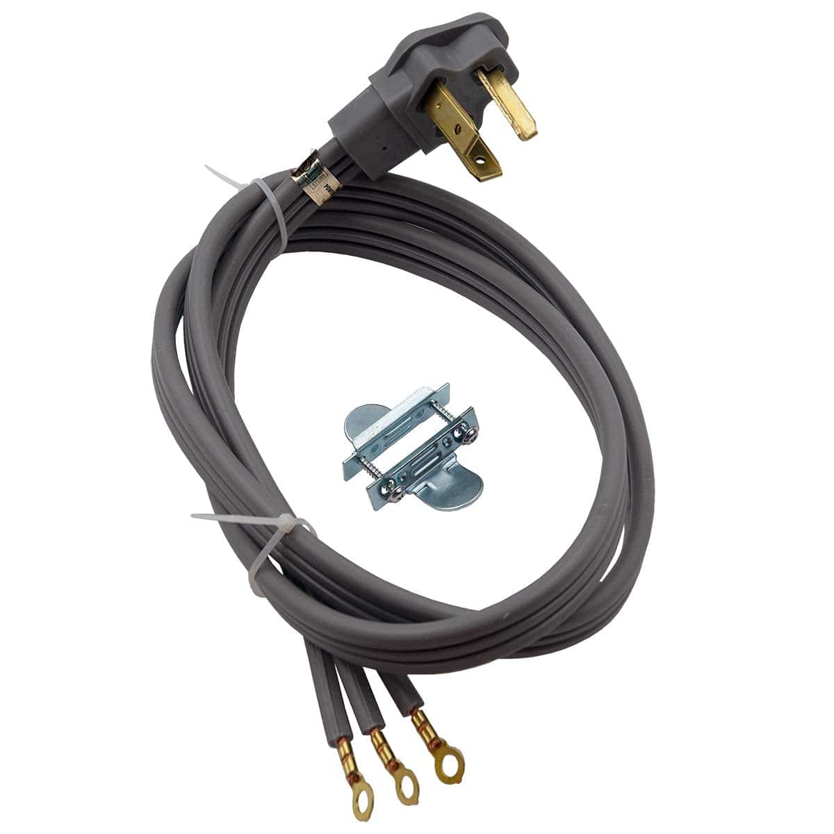 Cable de corriente eléctrica para secadora -Negro