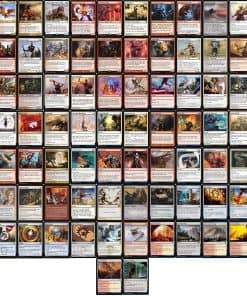 Mazo de Comandante Feather, The Redeemed - EDH - Rojo