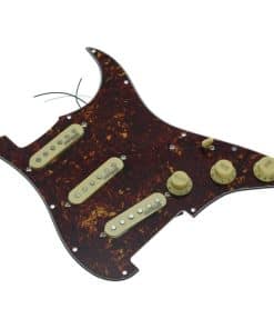 Pickguard precableado vintage tortoise para guitarra