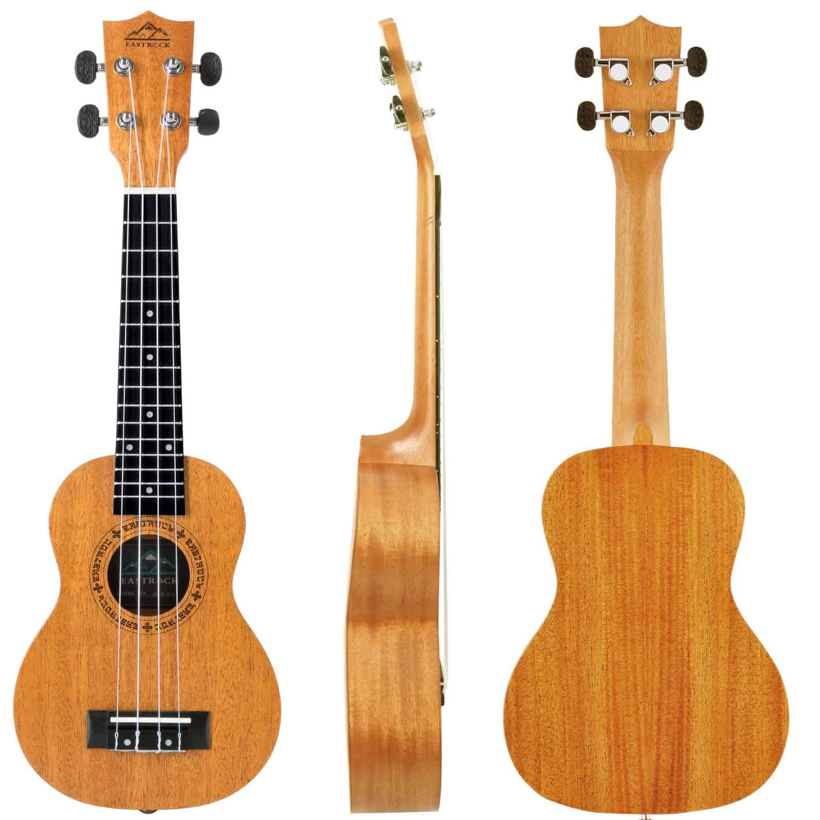 Ukelele Soprano Eastrock de Caoba para Principiantes de 21 - Imagen 9