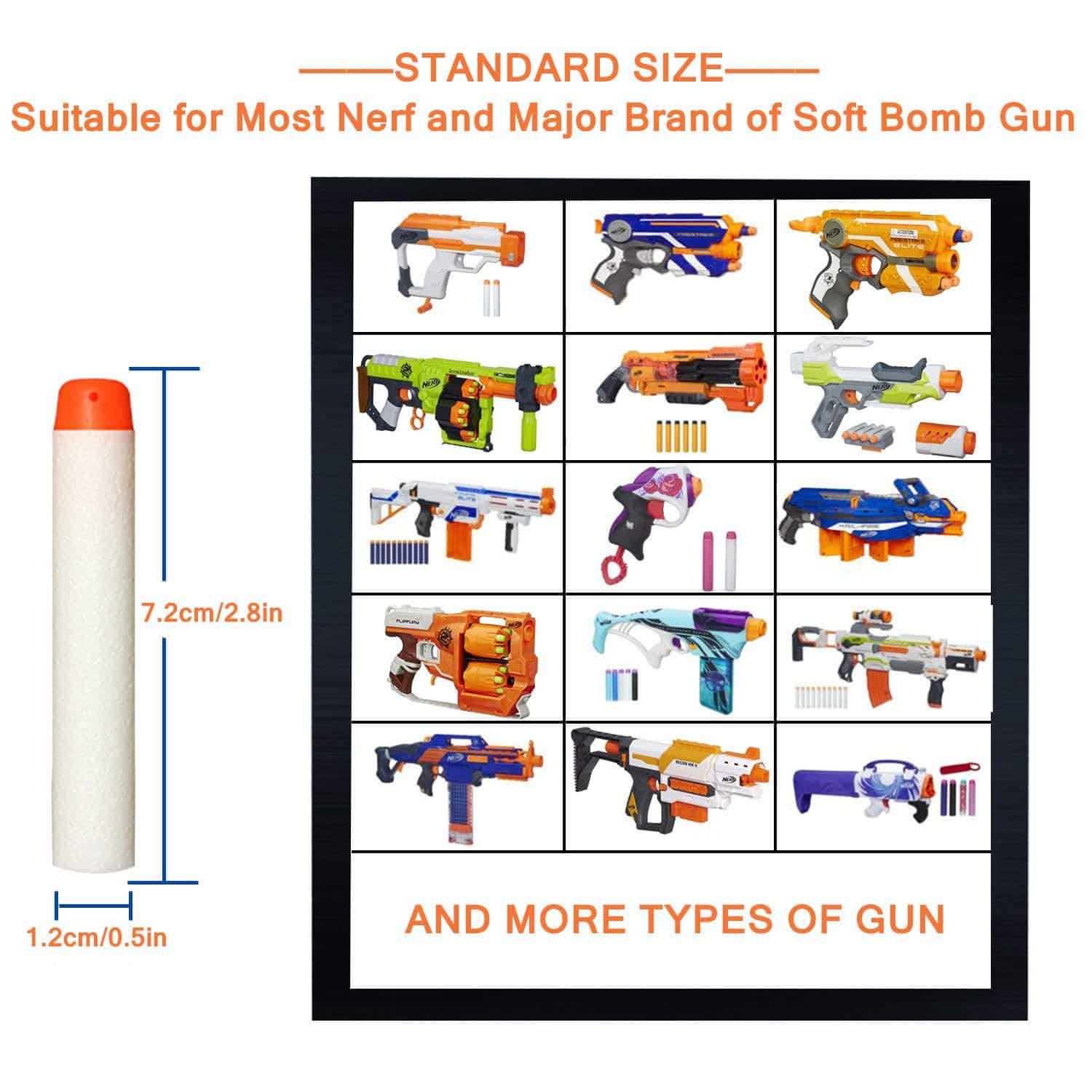 Munición de Recarga AMOSTING para Pistolas Nerf Modulus - Imagen 3