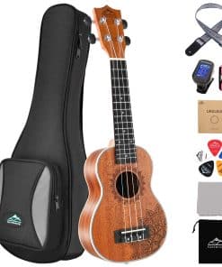 Ukelele Soprano EASTROCK Sapele Principiante 21 pulgadas