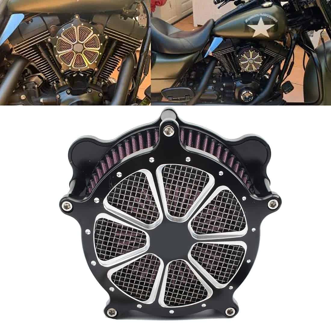 Kit de Filtros de Aire para Admisión de Aire de Motocicleta - Imagen 3