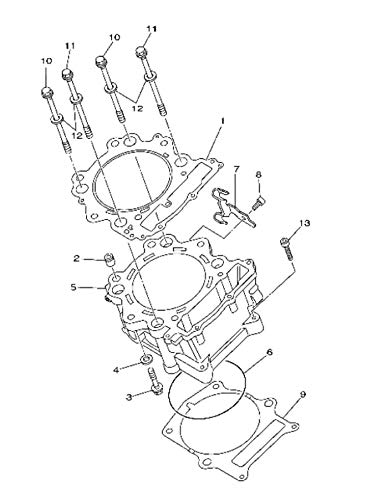 Kit de Pistón y Junta de Cilindro Yamaha Raptor 660R - Imagen 9