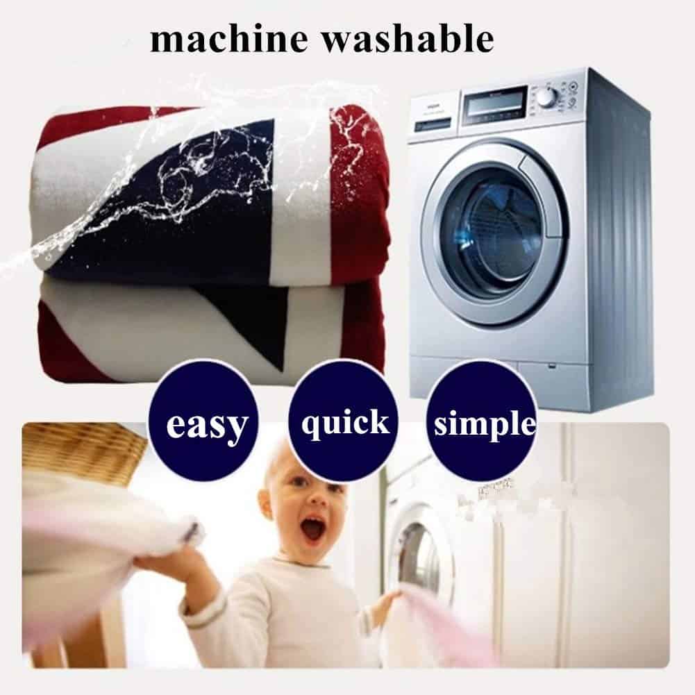 Manta de Sherpa con Bandera de EE. UU. para - Imagen 8