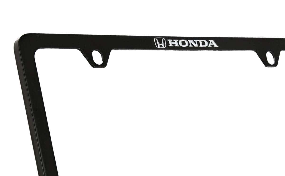 Portaplacas de Metal con Logo de Honda Accord (Negro) - Imagen 5