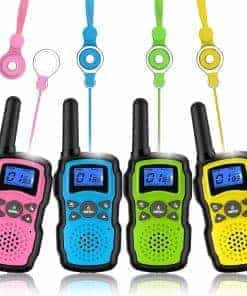 Walkie Talkies Wishouse para Niños 4 Paquete, Radios de